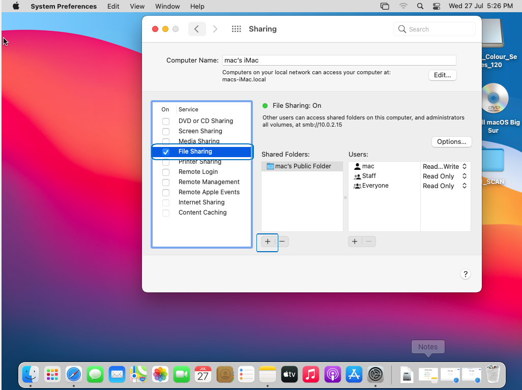 Setup Scan to SMB for MAC OS | Konica Minolta+ Assist