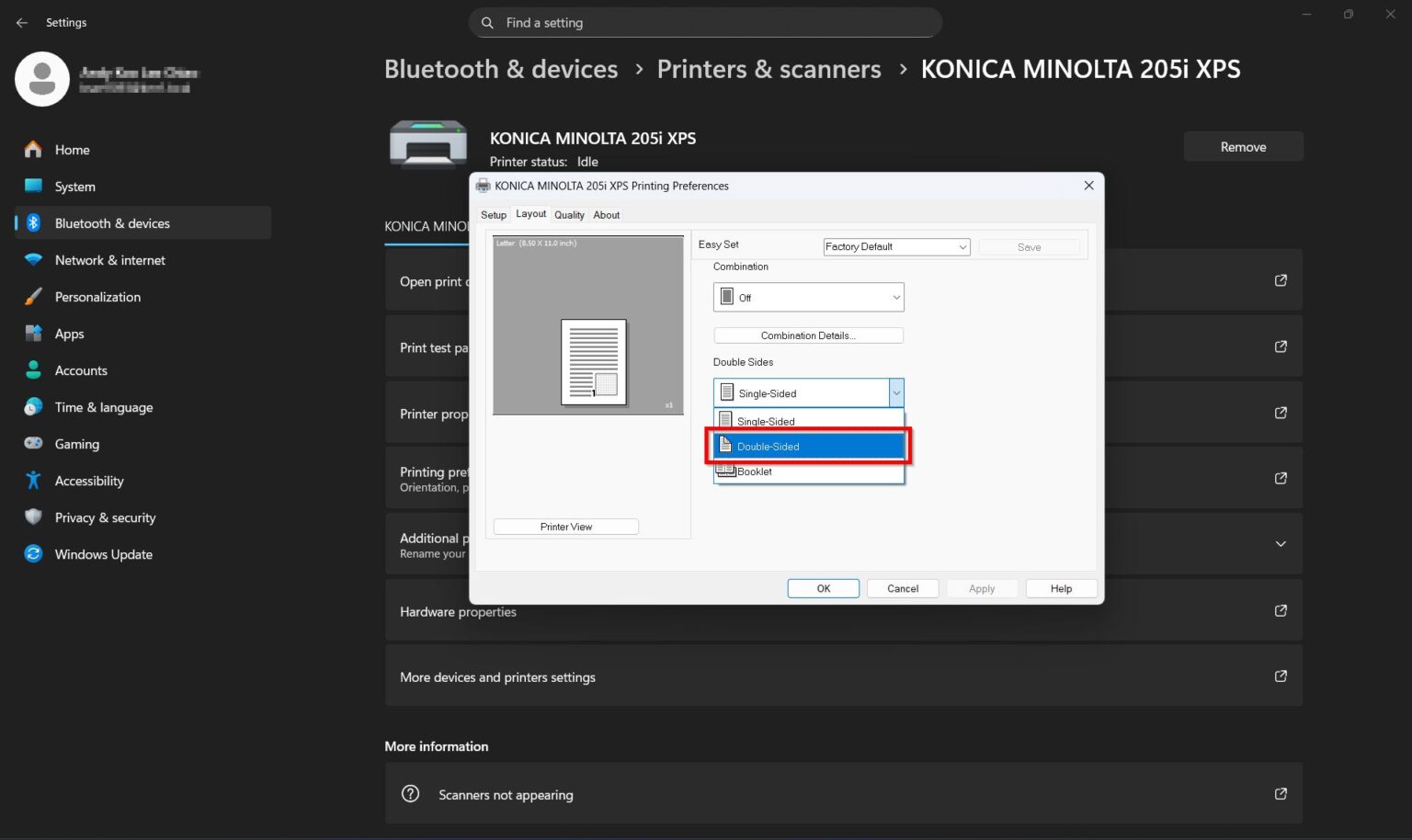 How To Enable Double Sided (Duplex) Printing In Printer Driver Settings ...